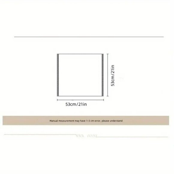 NWT - Elegant Leopard Print Square Scarf (SKU 0298) - Picture 2 of 2